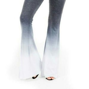 New Saint Grace Gray & White Ombre Flare Pants