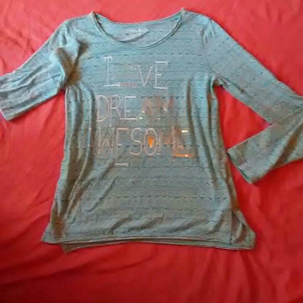 Girlz long sleeve graphic tee