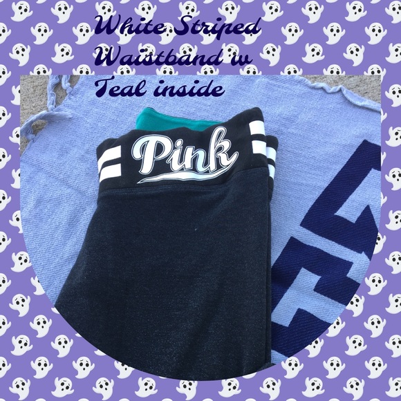 🏃🏼‍♀️HP🎉Dk  Gray PINK Crops🏃🏼‍♀️ - Picture 2 of 2