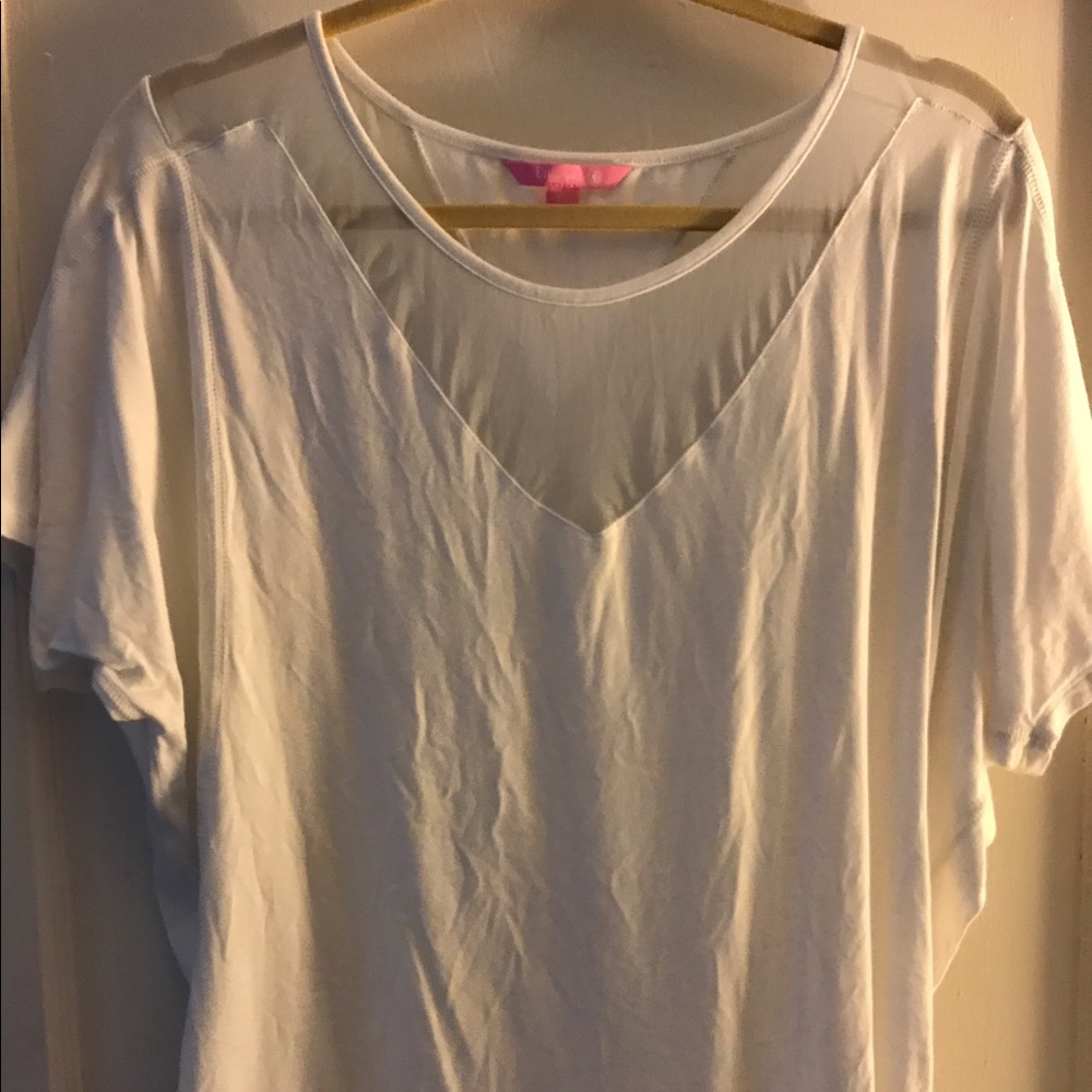 Kristi Yamaguchi Scarlett Dolman Top