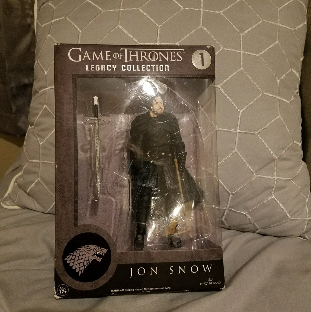 Game of Thrones action figure Jon Snow NIB