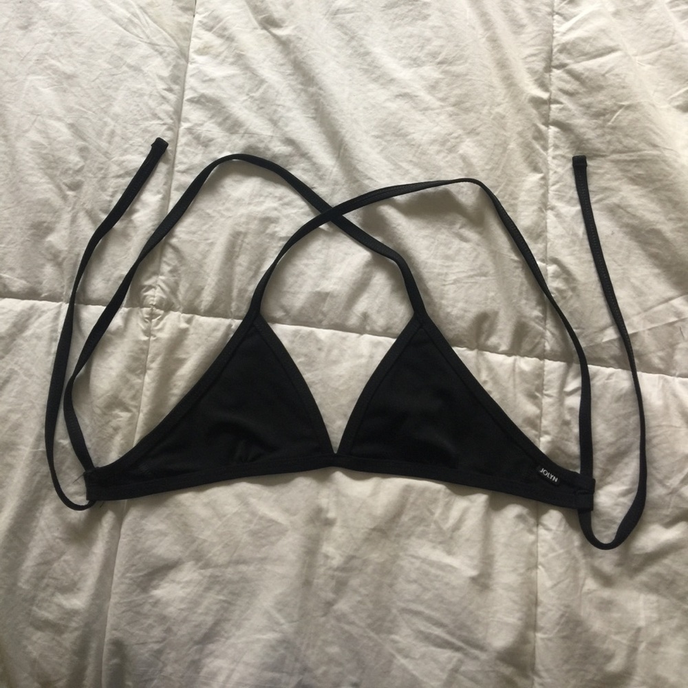 Jolyn Black Bikini Top