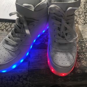 led light up color changing sneakers!