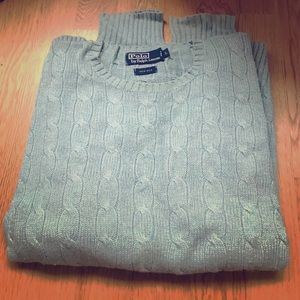 Vintage 100% Silk Ralph Lauren Men's Sweater