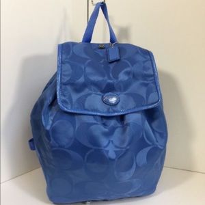 Coach Nylon Signature Backpack