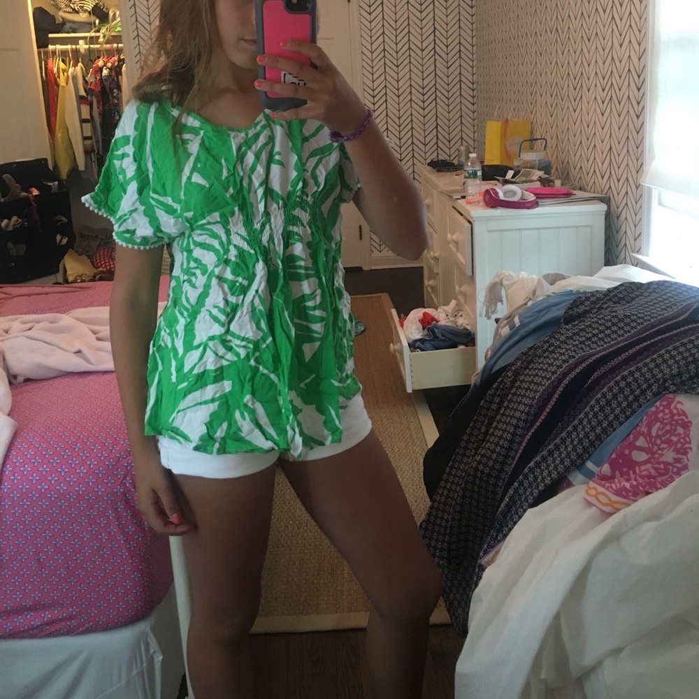 Green Lilly Pulitzer for target tunic