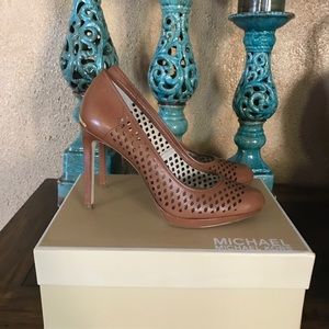 Michael Kors "Florentine" Leather Pump