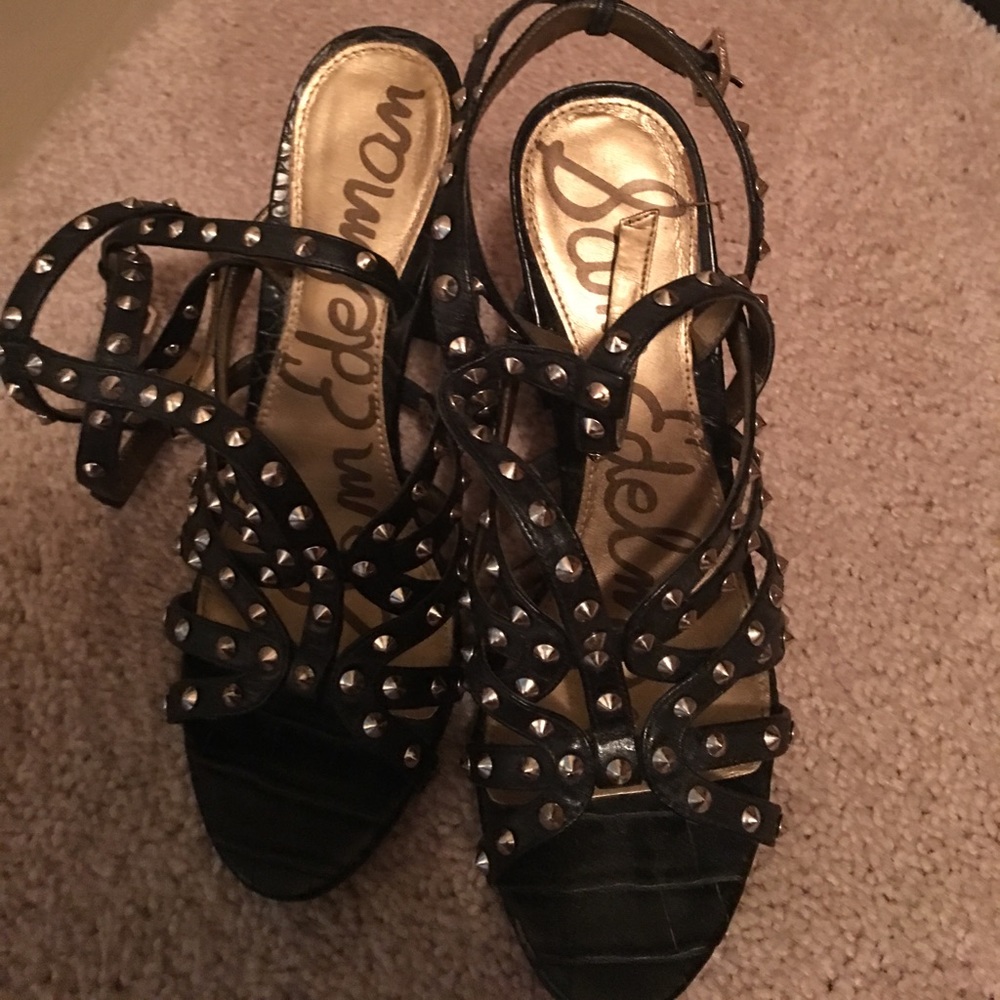 San Edelman Studded Sandals