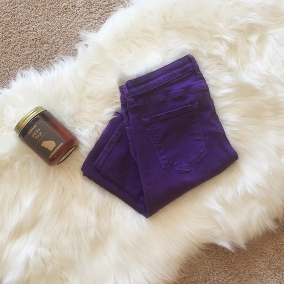 Guess Denim - Guess brand purple skinny jeans, size 26