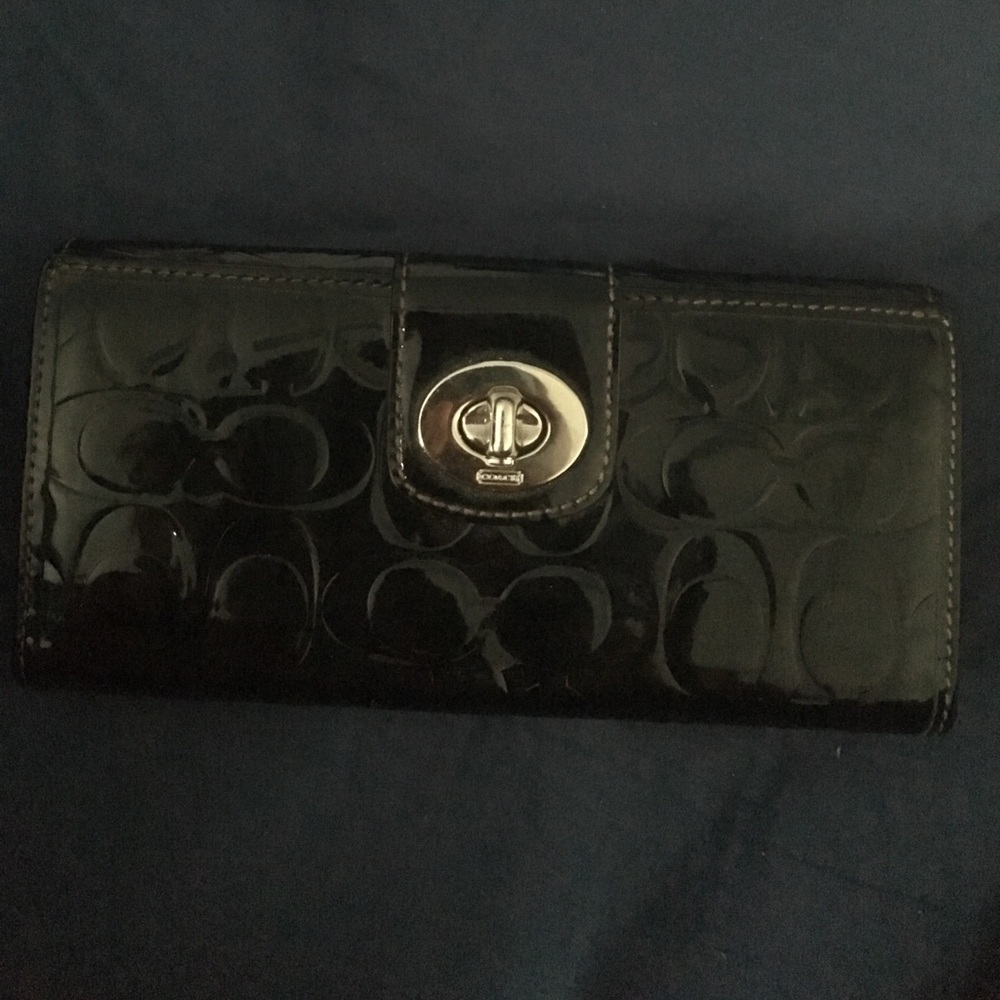 Authentic coach wallet