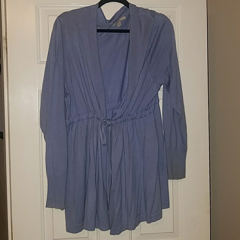 Blue light weight cardigan