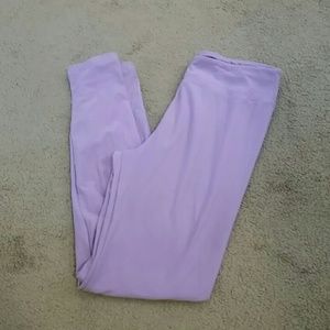 Lularoe light purple one size leggings