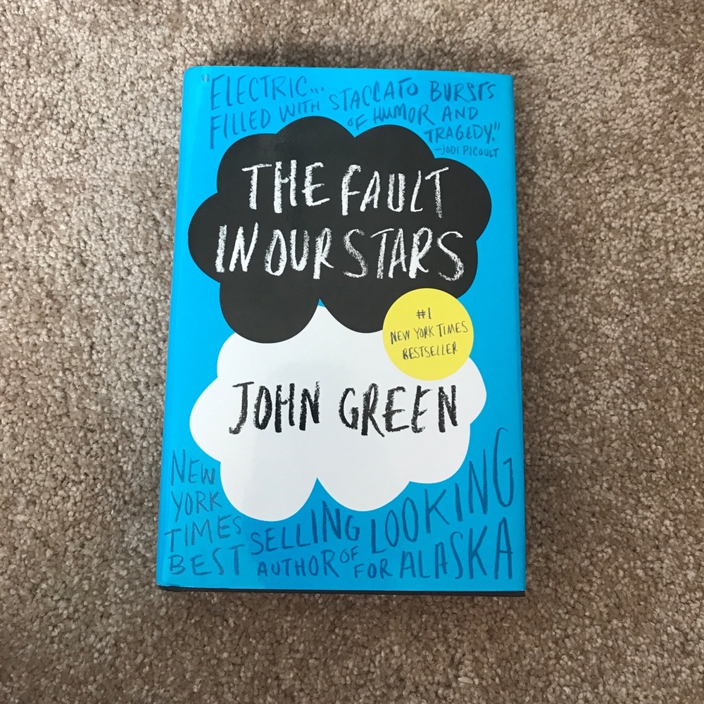 The Fault in our Stars Hardcover Book