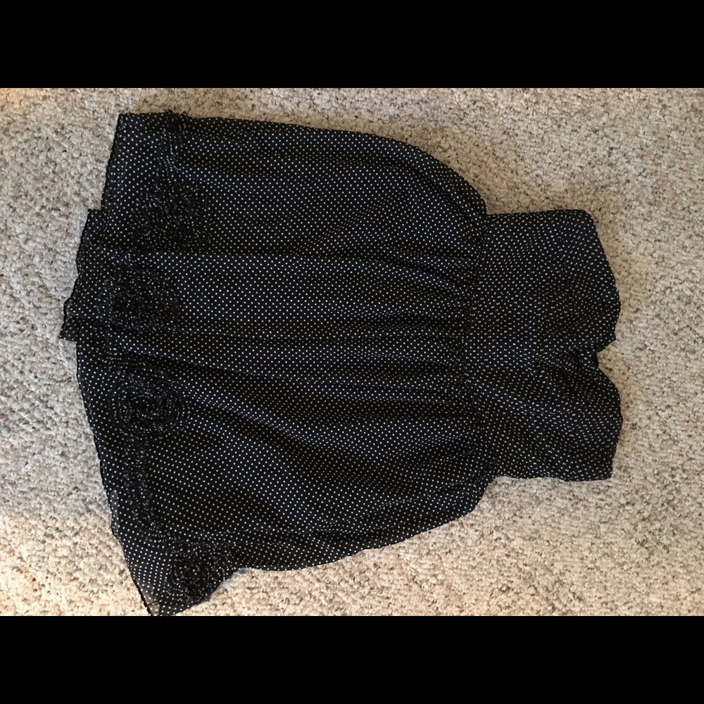 Black and White polka dot Lauren Conrad