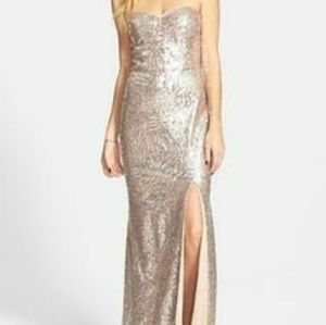 New with tag Jump Sequin Gown