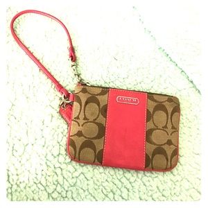 Coach wristlet