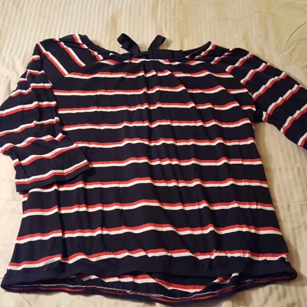 Adorable striped top XL
