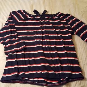 Adorable striped top XL