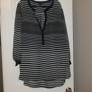 Jessica Simpson pullover sheer blouse