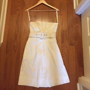 White Size 4 New York & Company Dress