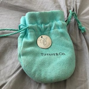 Tiffany & Co. Large Alphabet Pendant Charm - C