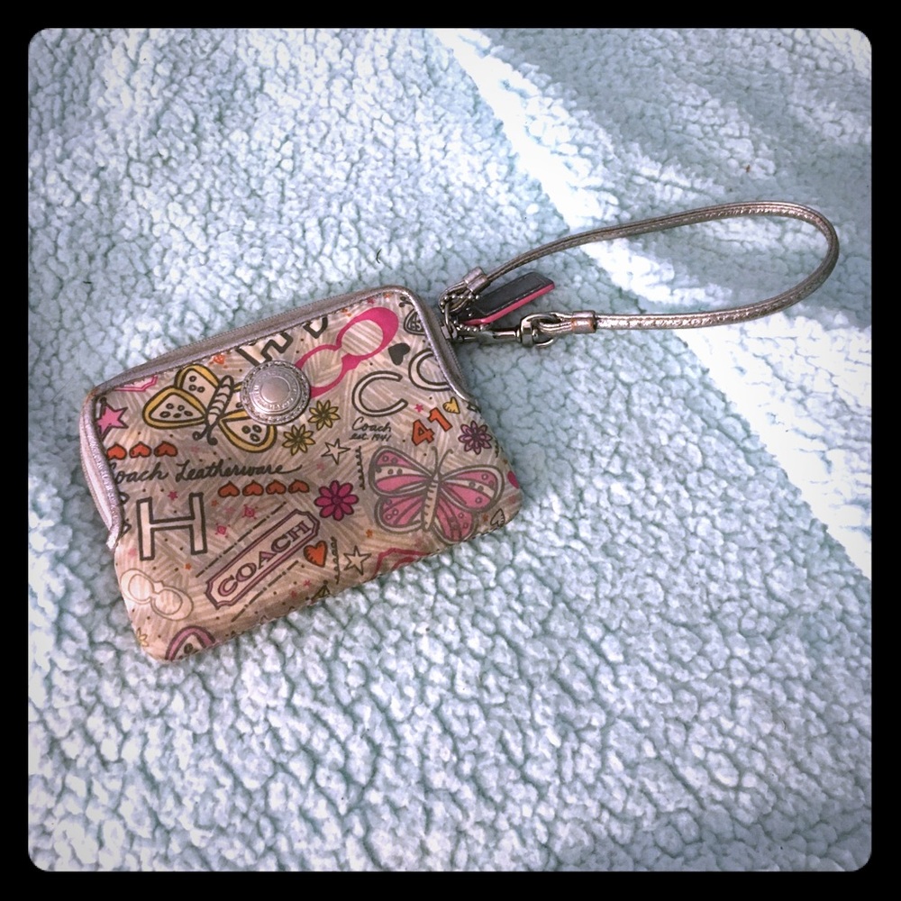 Coach wristlet