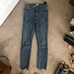 Zara high waisted jeans