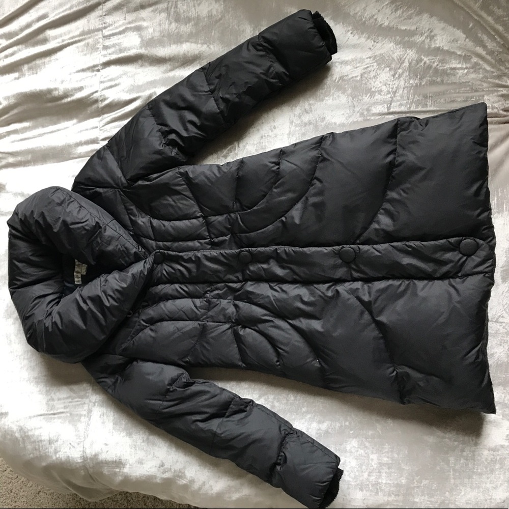 Winter down filled jacket.
