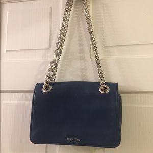Designer Miu Miu handbag from Italy. Never used.