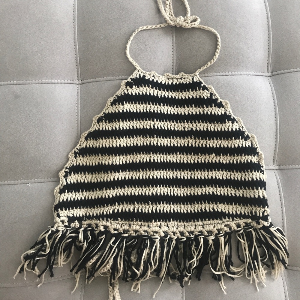 Urban crochet crop top