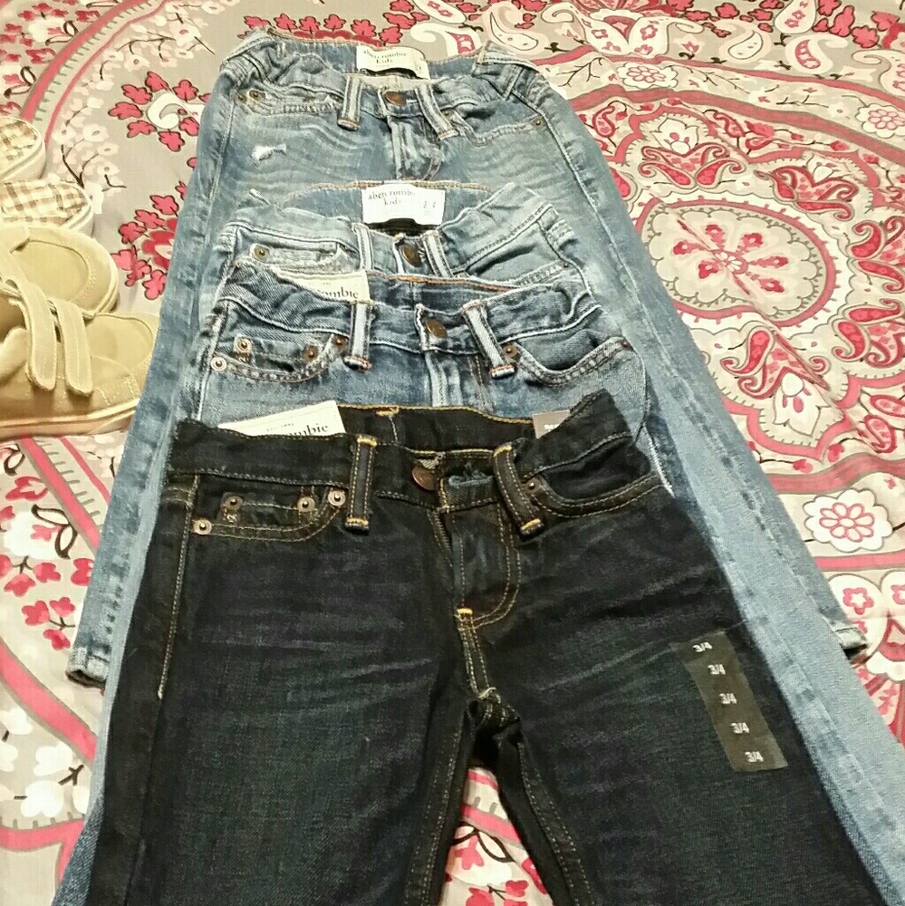3/4 little boys Abercrombie and Fitch