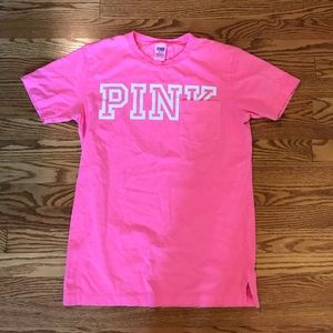 PINK Bright Pink Short Sleeve T-Shirt