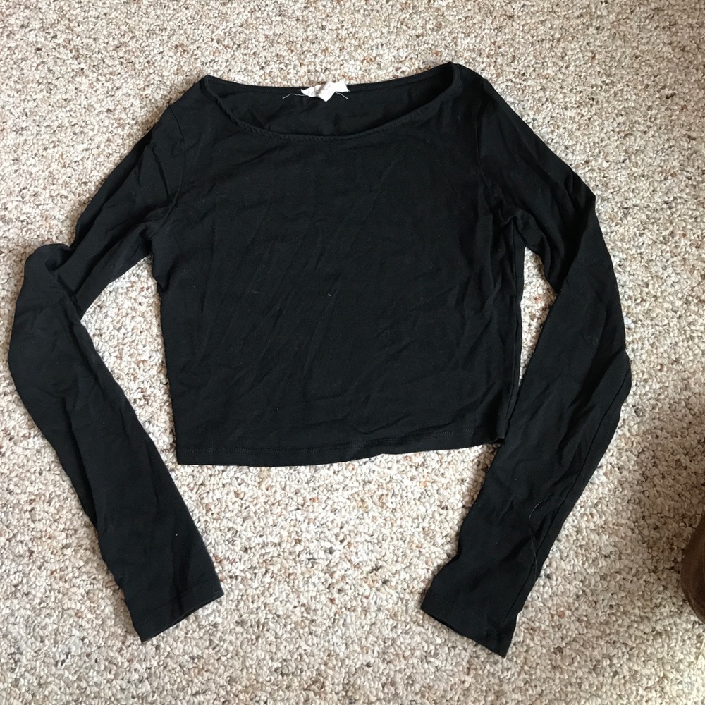 Long Sleeve Crop Top