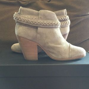 Grey rag & bone booties