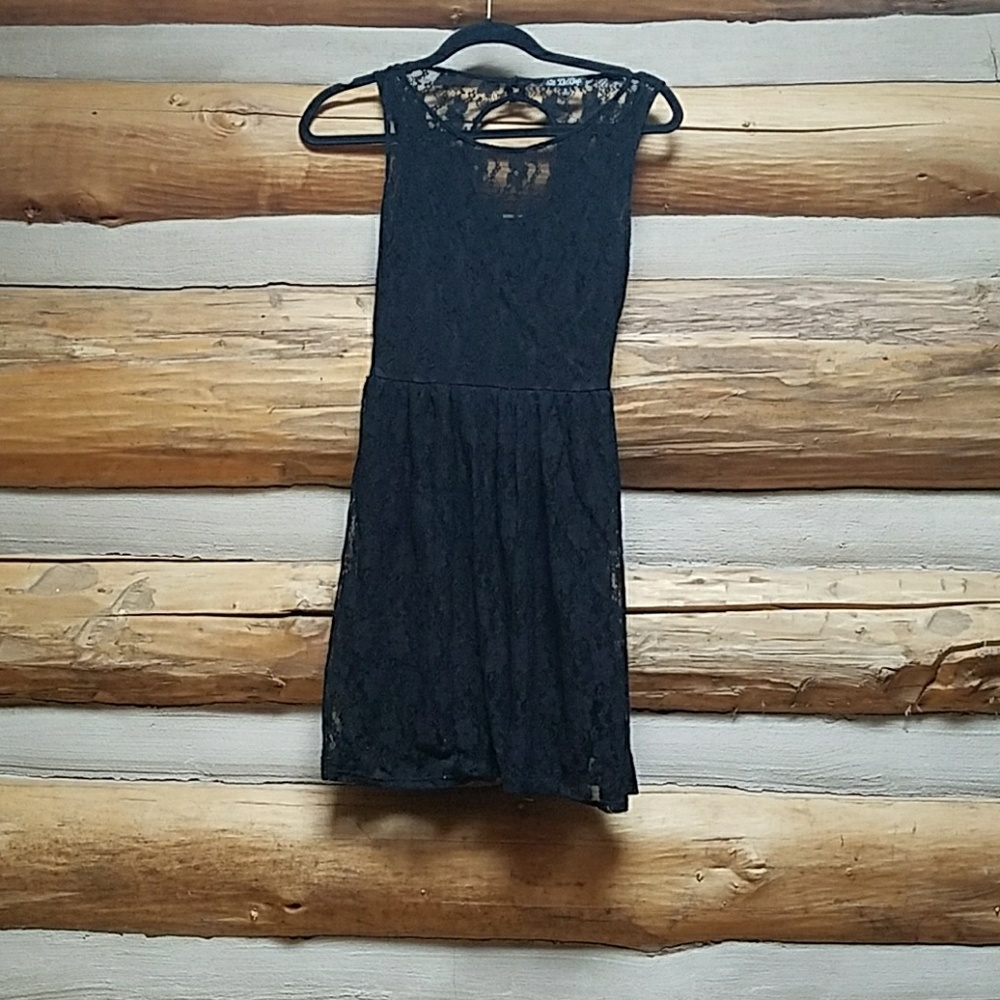 LBD with lace overlay. GUC
