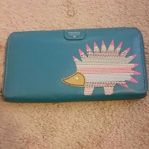 Fossil Hedgehog Wallet