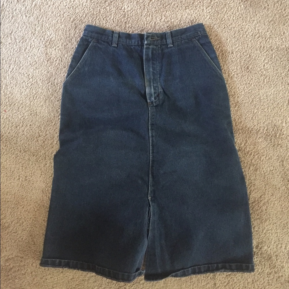 Calvin Klein denim skirt