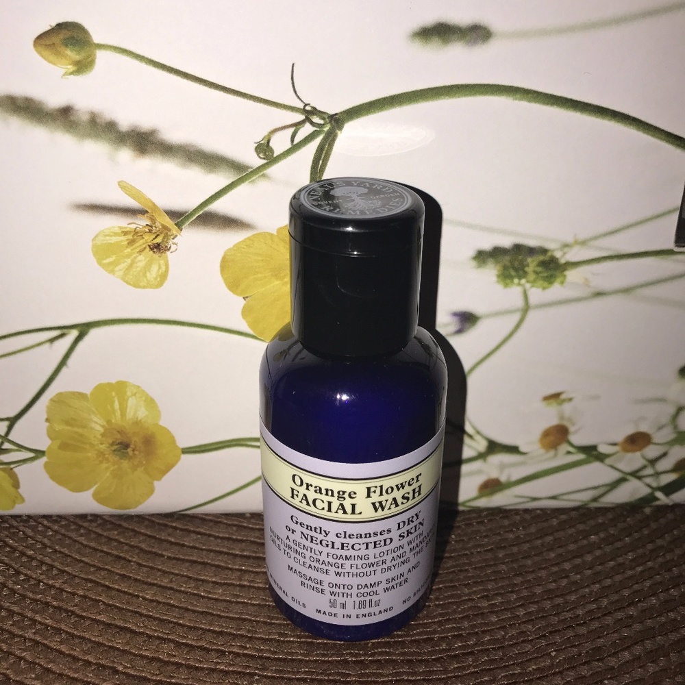 Orange Flower Facial Wash