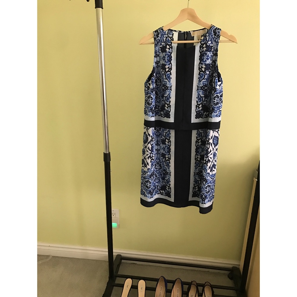 New w/ Tags Michael Kors Printed Dress