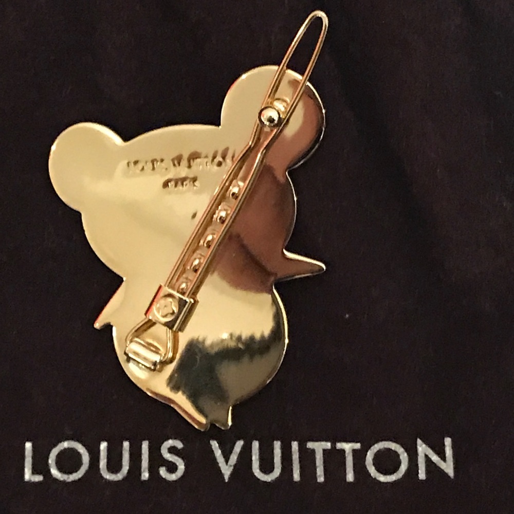 Louis Vuitton Takashi Murakami Set of 3 Hair Pins - Picture 3 of 7