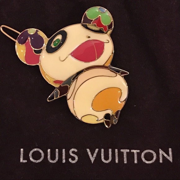 Louis Vuitton Takashi Murakami Set of 3 Hair Pins - Picture 2 of 7