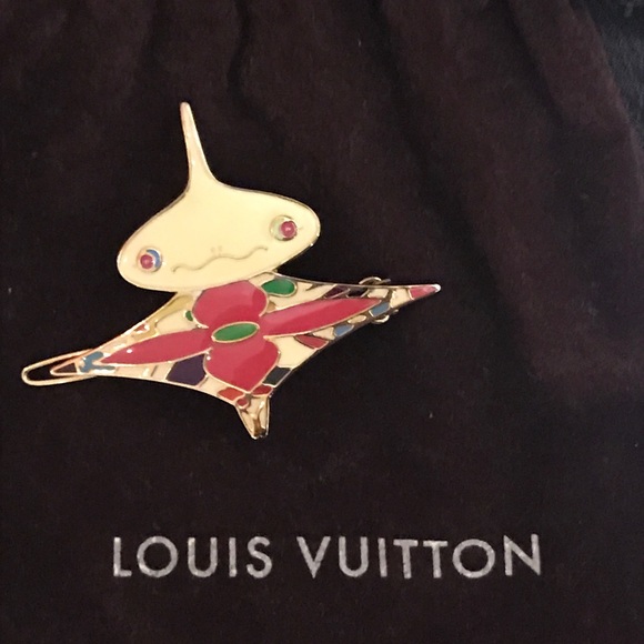 Louis Vuitton Takashi Murakami Set of 3 Hair Pins - Picture 4 of 7