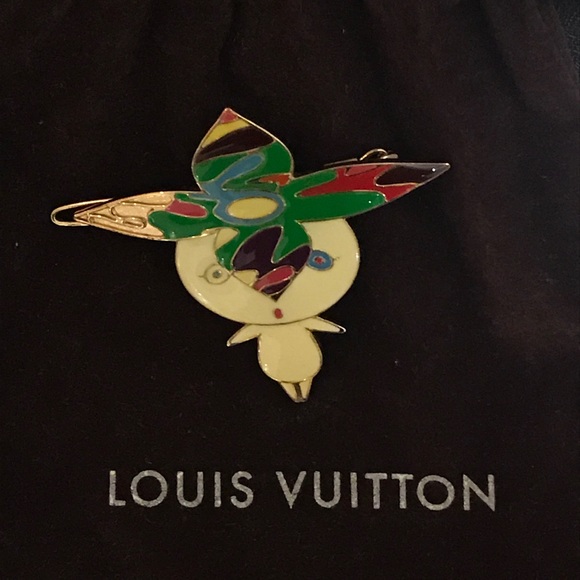 Louis Vuitton Takashi Murakami Set of 3 Hair Pins - Picture 6 of 7