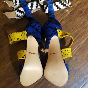 Alejandra G. Shoes - Alejandra G Mendoza Blue Multi Alejandra G. Shoes - Alejandra G Mendoza Blue Multi