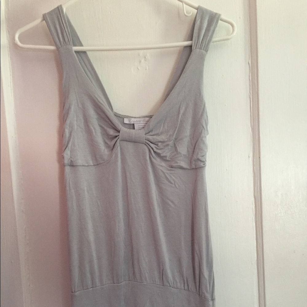 Gray tank top