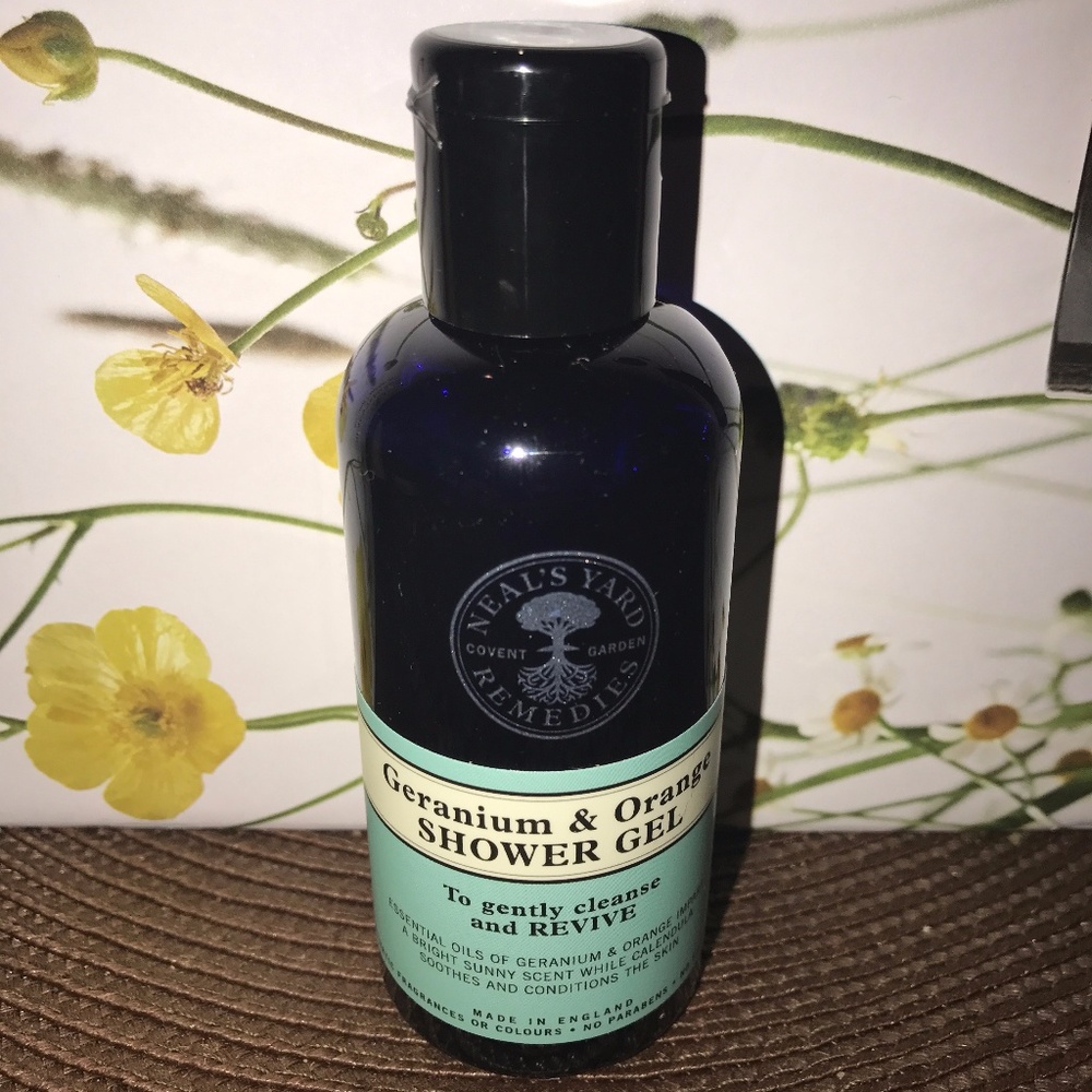 Geranium and Orange Shower Gel
