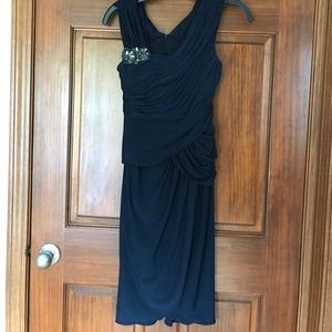 Adrian Papell evening cocktail dress.