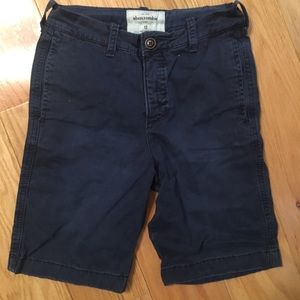 Abercrombie navy shorts