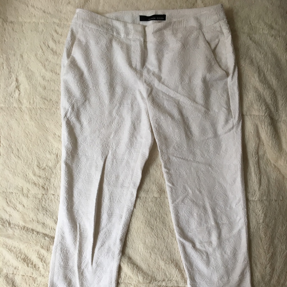 Amanda + Chelsea White Pant