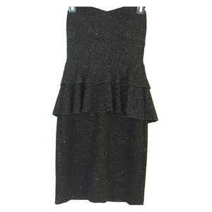 Sparkle Peplum Dress